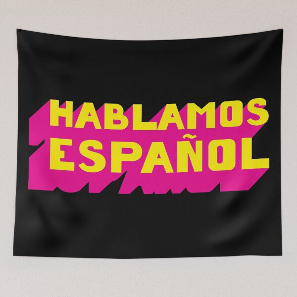Item preview, Hablamos Español designed and sold by Ztudio.