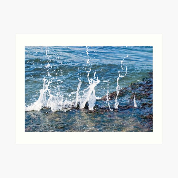 Splash Art Print