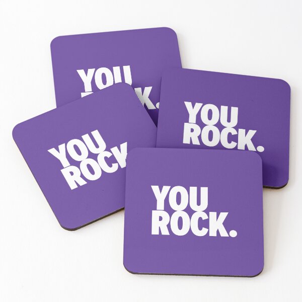 Item preview, You Rock Purple designed and sold by ThinkFun! Design.