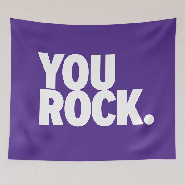Item preview, You Rock Purple designed and sold by ThinkFun! Design.