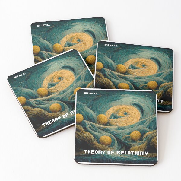 Item preview, Theory of Relativity - Art  Created by AI designed and sold by Created-by-AI.