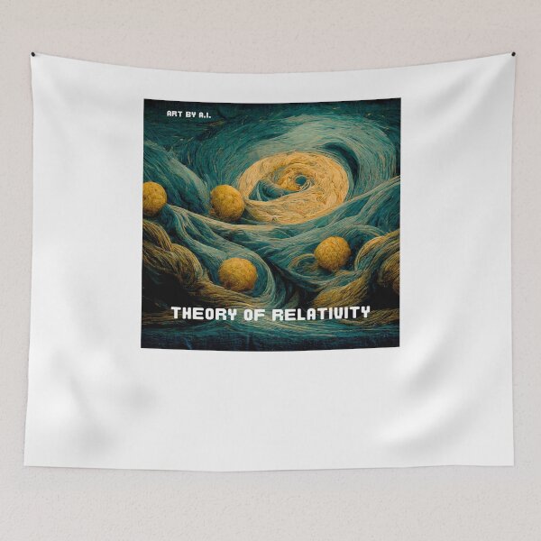 Item preview, Theory of Relativity - Art  Created by AI designed and sold by Created-by-AI.