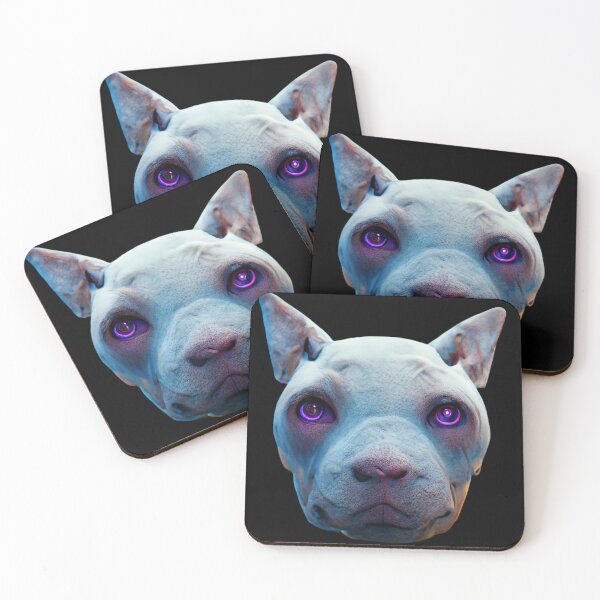 Item preview, Gfab Bfab Pitbull happy Face with Jewelry Design/Art designed and sold by Surrealtrends.