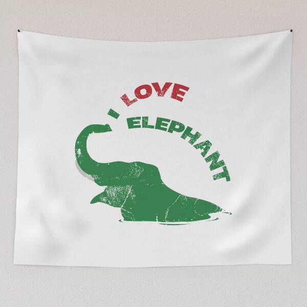 Item preview, I Love Elephant designed and sold by thailerd.