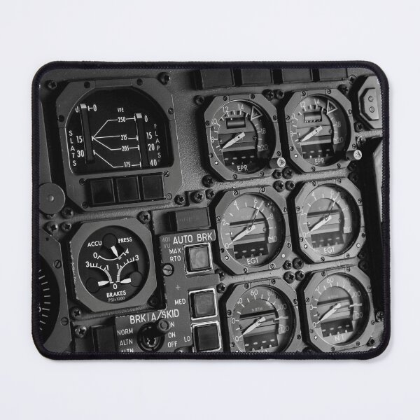 Item preview, AVIATION #23 - Cockpit Panel in Black & White designed and sold by DEL-Productions.