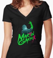 garrix Women's Fitted V-Neck T-Shirt