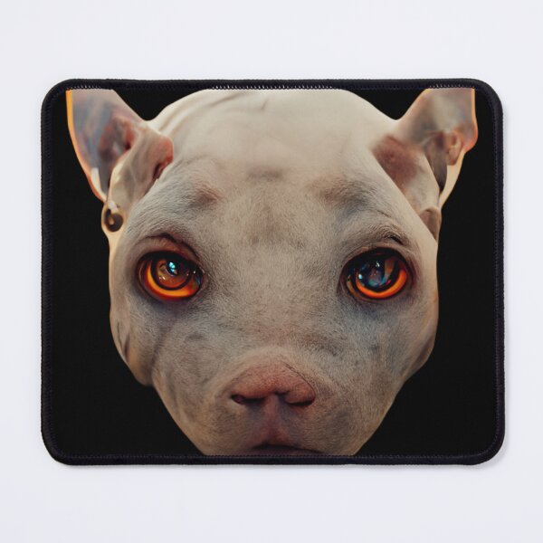 Item preview, Gfab Bfab Pitbull happy Face with Jewelry Design/Art designed and sold by Surrealtrends.