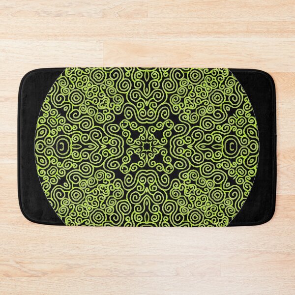Item preview, circle of green swirls designed and sold by chambergambit.