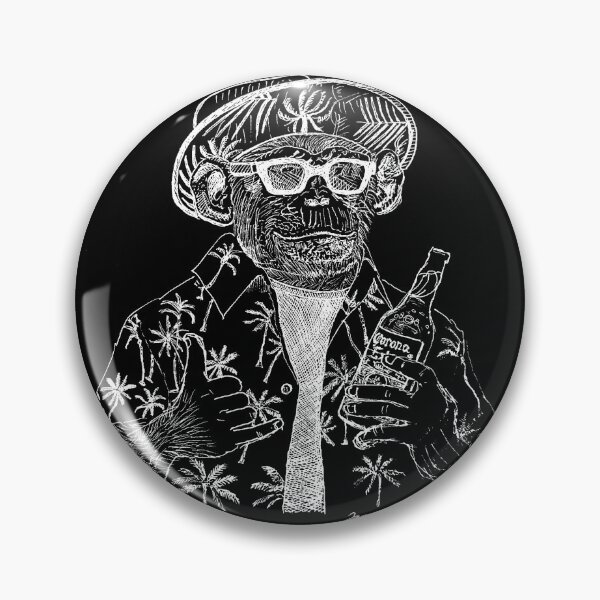 Item preview, Camisas Hawaianas y Ape Boi (negras) designed and sold by SketchPrimitive.