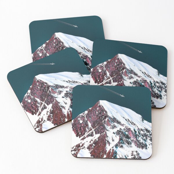 Item preview, AVIATION #19 - Airliner Flying Over Mountain Peak designed and sold by DEL-Productions.
