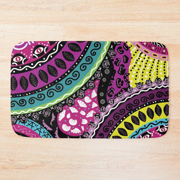 Item preview, Colorful Tribal Hippie pattern in vibrant color and unique design. designed and sold by Thilaniz.