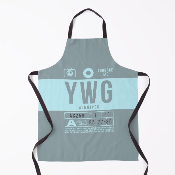 Item preview, Luggage Tag B - YWG Winnipeg Canada designed and sold by VoodooCircus.