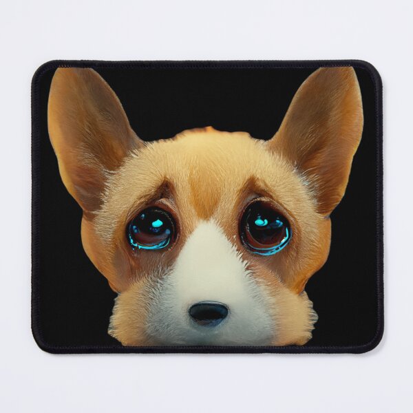 Item preview, Gfab Bfab Sad Corgi Face with Jewelry Design/Art designed and sold by Surrealtrends.