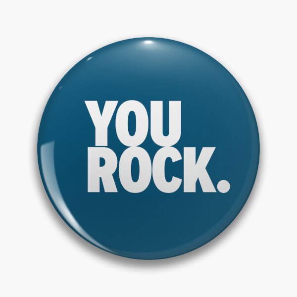 Item preview, You Rock Teal designed and sold by ThinkFun! Design.