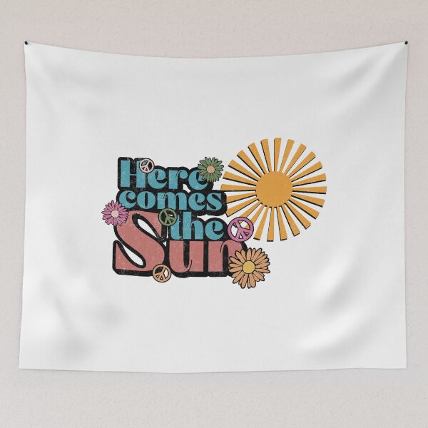 Item preview, Here Comes The Sun Funny Hippie designed and sold by DNW-art.