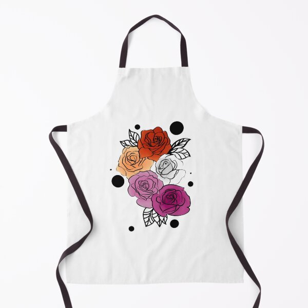 Item preview, Lesbian Pride Flag Flowers Floral Aesthetic LGBT designed and sold by LoveYourselfCreative.