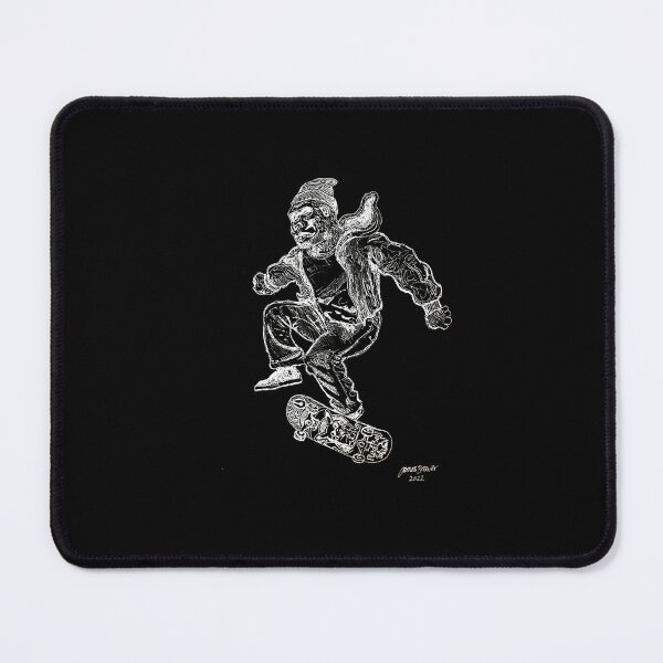 Item preview, Skrrt Skrrt Gorilla (black) designed and sold by SketchPrimitive.