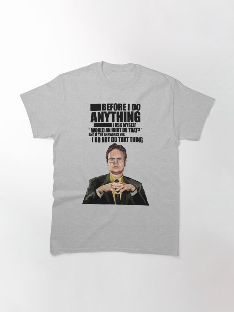 Alternate view of The Office - Dwight K. Schrute Classic T-Shirt