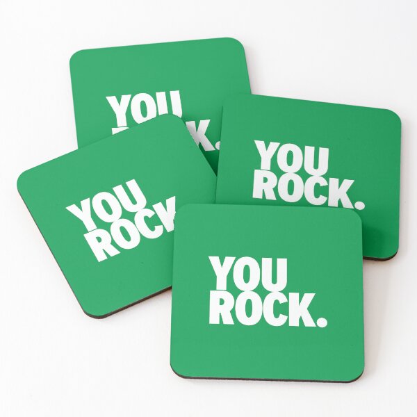 Item preview, You Rock Kelly Green designed and sold by ThinkFun! Design.