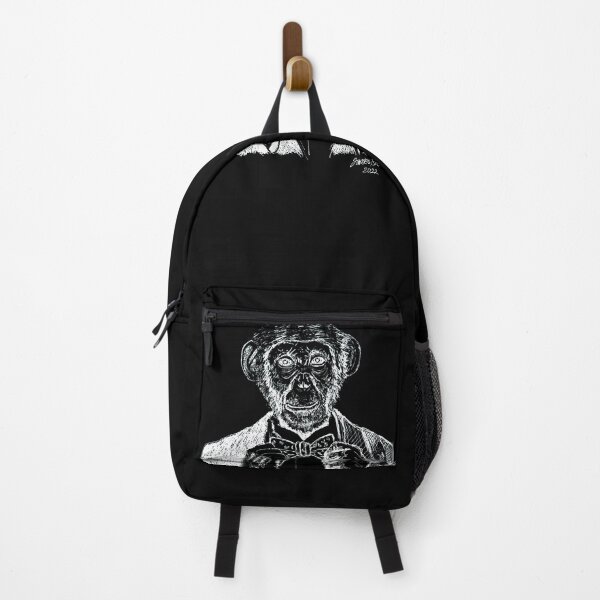 Item preview, Monkey Butler (black) designed and sold by SketchPrimitive.