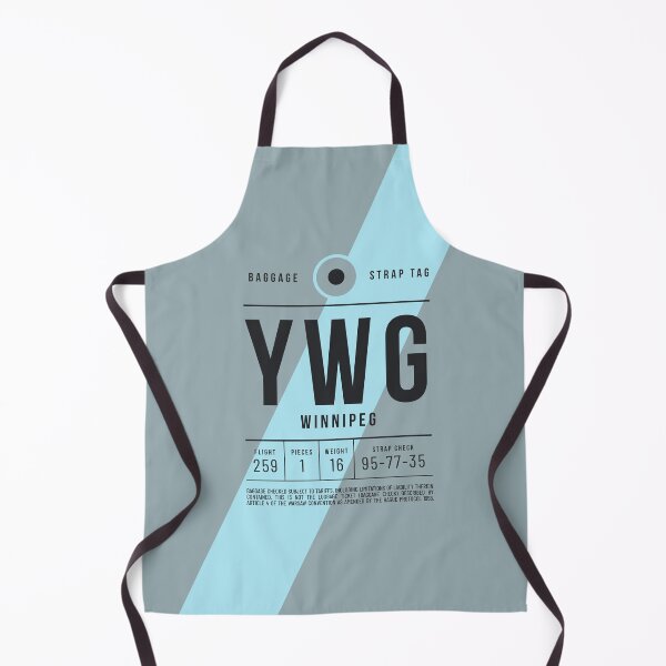 Item preview, Luggage Tag E - YWG Winnipeg Canada designed and sold by VoodooCircus.