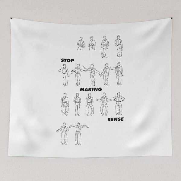 Item preview, Stop Making Sense Heads Gift Men Women designed and sold by uvandenbroeck.