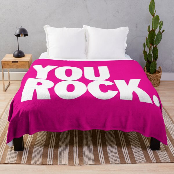 Item preview, You Rock Hot Pink, Magenta designed and sold by ThinkFun! Design.