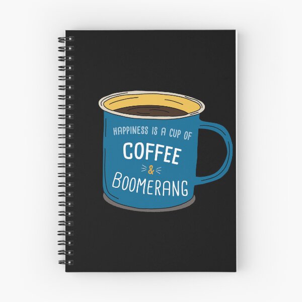 Item preview, Boomerang & Coffee is happiness designed and sold by orlumbuspirate.