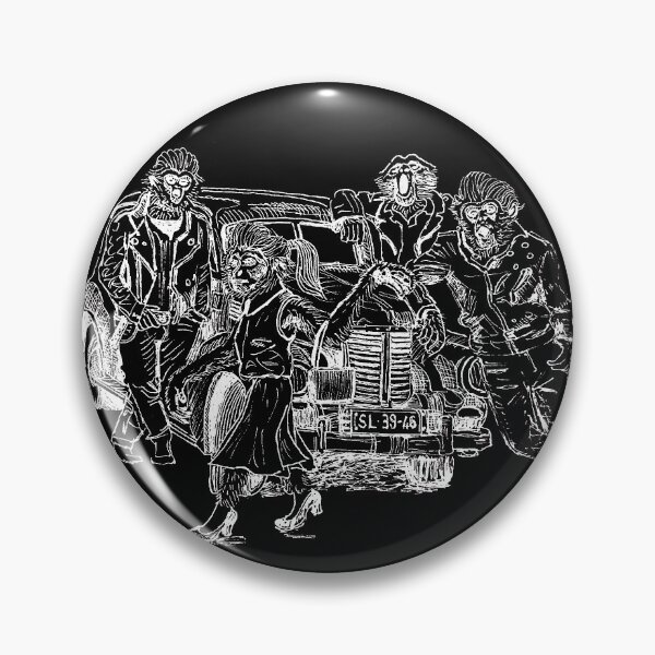 Item preview, Grease Monkey (black) designed and sold by SketchPrimitive.