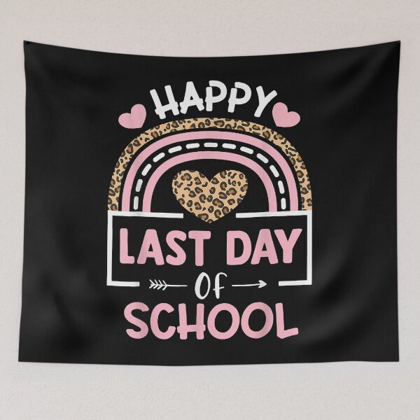 Item preview, Happy Last Day Of School Teacher Student Graduation Rainbow  designed and sold by ELENTEWART.