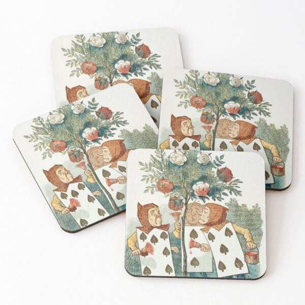 Item preview, Playing Cards Gardeners Painting Rose Tree Red, illustrated by John Tenniel  designed and sold by LoveSeasonz.