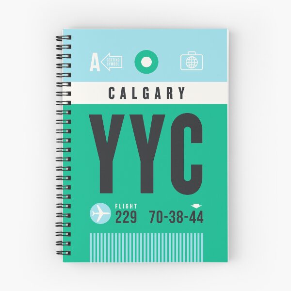 Item preview, Luggage Tag A - YYC Calgary Canada designed and sold by VoodooCircus.