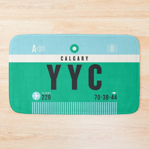 Item preview, Luggage Tag A - YYC Calgary Canada designed and sold by VoodooCircus.