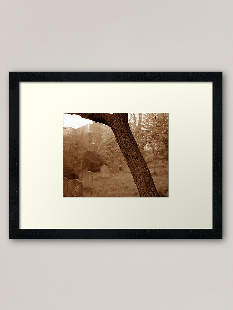 Alternate view of Graveyard at Dawn Framed Art Print