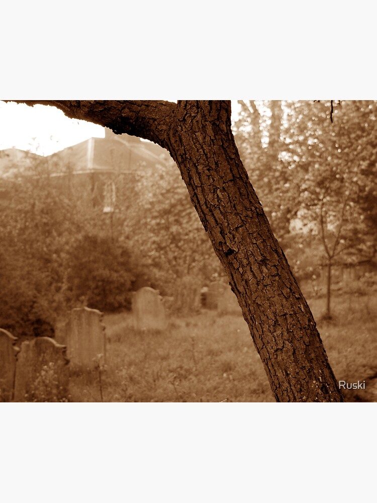 Graveyard at Dawn by Ruski