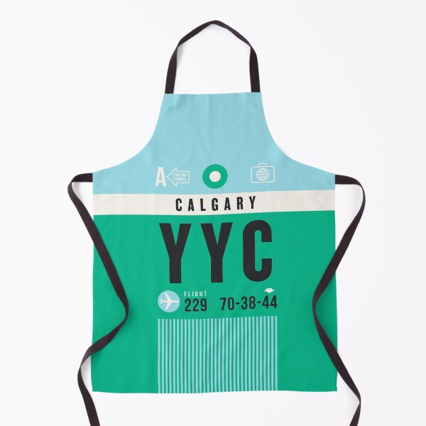 Item preview, Luggage Tag A - YYC Calgary Canada designed and sold by VoodooCircus.