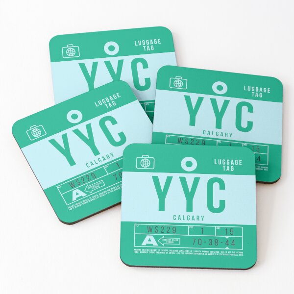 Item preview, Luggage Tag B - YYC Calgary Canada designed and sold by VoodooCircus.