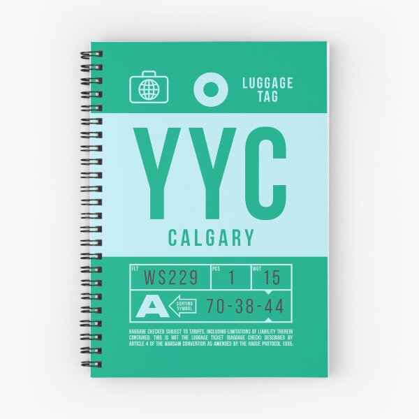 Item preview, Luggage Tag B - YYC Calgary Canada designed and sold by VoodooCircus.