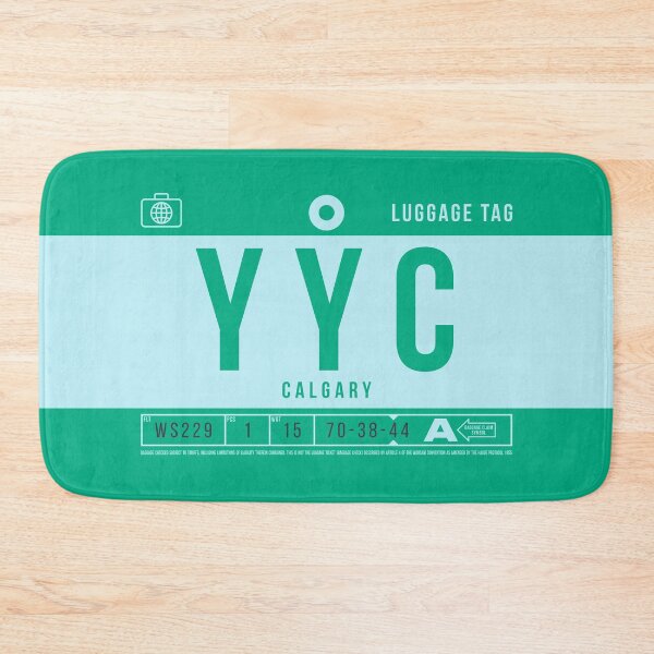 Item preview, Luggage Tag B - YYC Calgary Canada designed and sold by VoodooCircus.