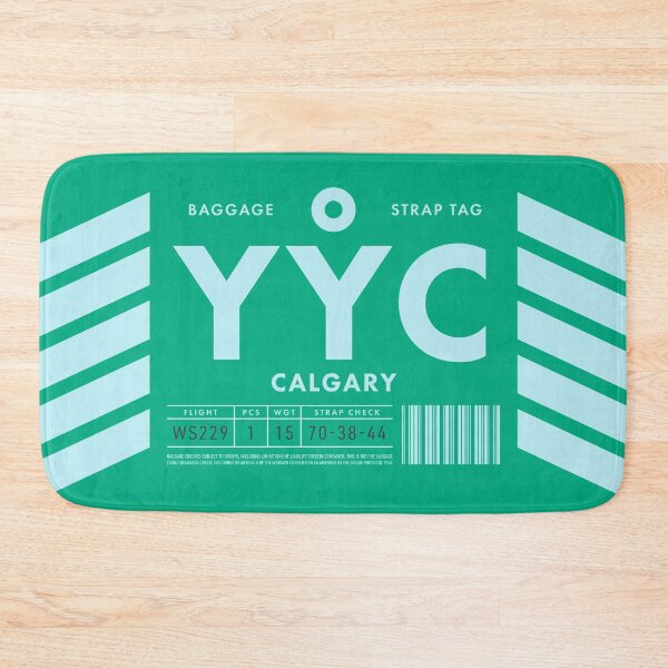 Item preview, Luggage Tag D - YYC Calgary Canada designed and sold by VoodooCircus.
