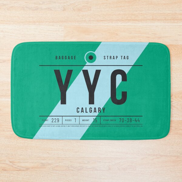 Item preview, Luggage Tag E - YYC Calgary Canada designed and sold by VoodooCircus.