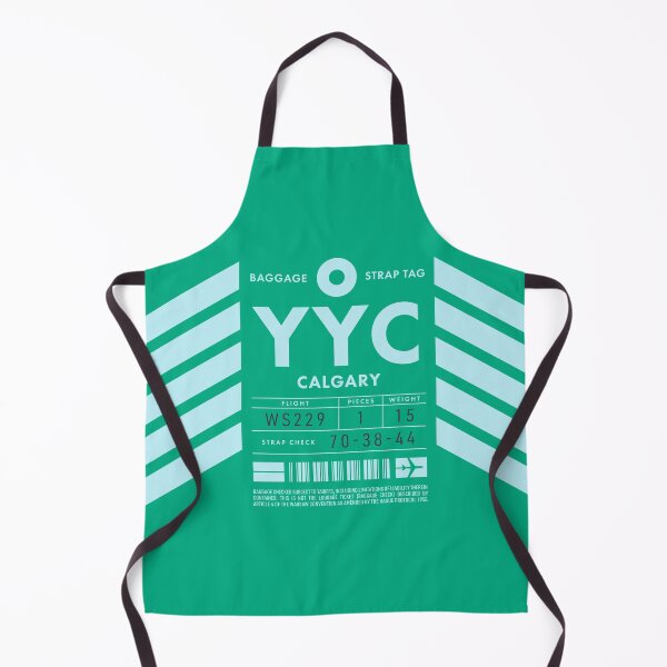 Item preview, Luggage Tag D - YYC Calgary Canada designed and sold by VoodooCircus.