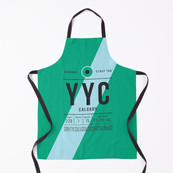 Item preview, Luggage Tag E - YYC Calgary Canada designed and sold by VoodooCircus.