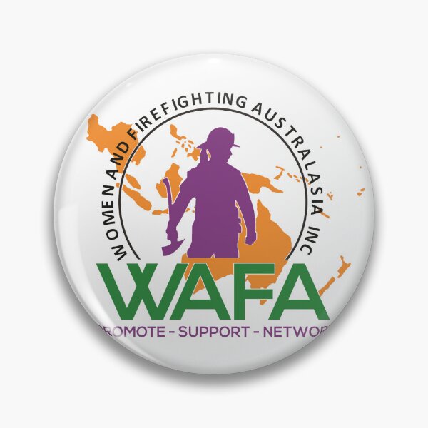 Artikelvorschau, WAFA Classic Logo Lge - Schwarze Schrift. entworfen und verkauft von WAFAInc.