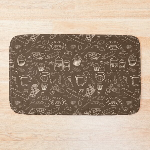 Item preview, Baked Goods Pattern Outlined, Brown designed and sold by Kella Hanna-Wayne.