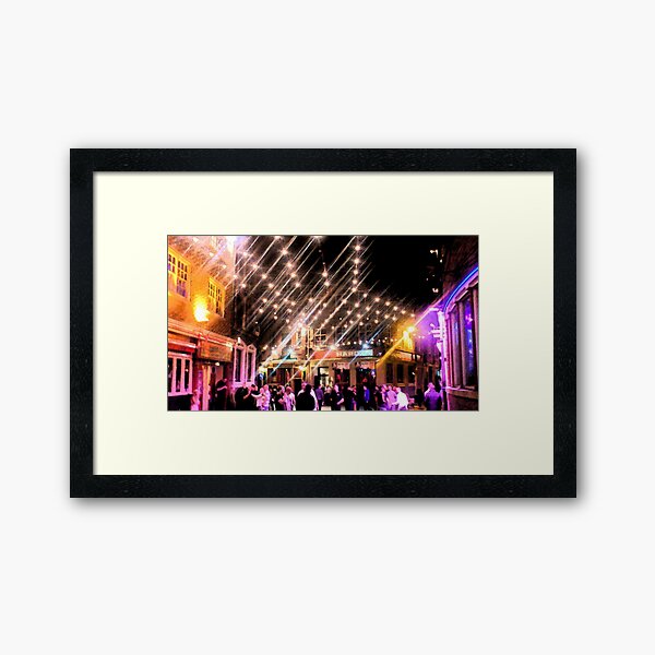 Mathew Street Framed Art Print