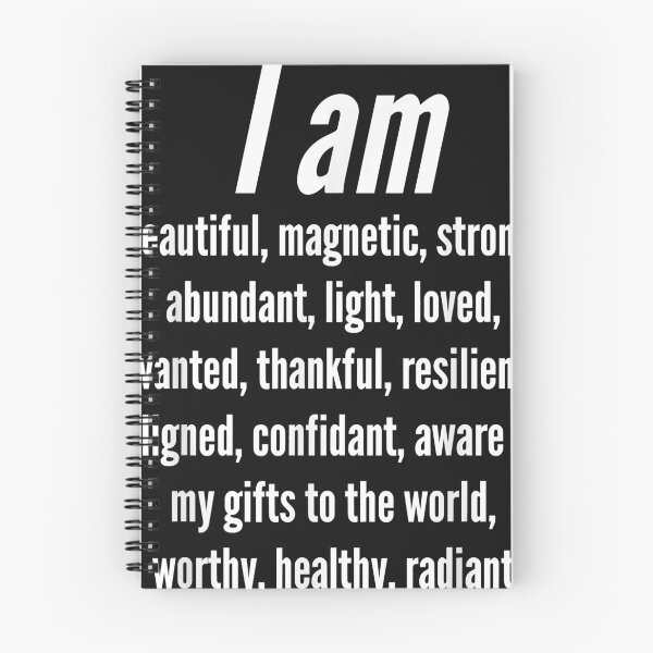 Item preview, I Am Beautiful, Inspirational Positivity designed and sold by GRACEREGACHO.