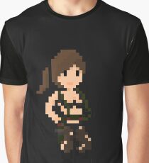 Pixel Quiet Graphic T-Shirt