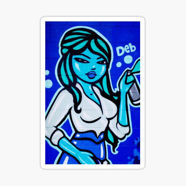 Street Art - The Painter Sticker