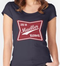 es ist mueller Zeit Tailliertes Rundhals-Shirt